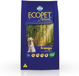 Ração Farmina Ecopet Natural Frango para Cães Adultos de Raças Médias e Grandes 15kg