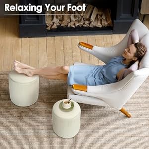 Ottomanwithstorage2setroundottomanvelvetvanitystoolstorageottomanforbedroomlivingroommodernmultifunctionalcoffeetablefootstoolfordormcream Urban Country Home Decor Ottoman with storage 2 set round ottoman velvet vanity stool storage ottoman for bedroom living room modern multifunctional coffee table foot stool for dorm cream urban country home decor