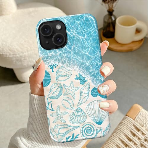 Coque côtière d'été pour iPhone 15 esthétique plage et mer - 2