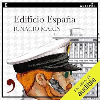 Edificio España Audiolibro Por Ignacio Marín arte de portada
