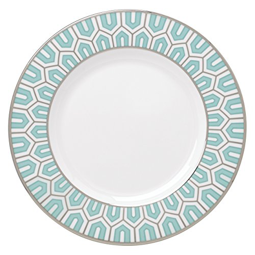 Lenox Clara Aqua Salad Plate, 0.70 Lb, Blue #TOP25