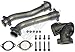 APDTY 780116 Exhaust Crossover Turbo Up-Pipe Set Hardware & Gaskets 7.3L Diesel