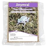 Jinymral 5oz Tree Frog Substrate, Ideal Toad House Terrarium Habitat Supplies