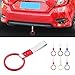 KKmoon Ring Handle Strap Charm Round JDM Tsurikawa Ring Subway Train Bus Handle Strap Charm Drift Toy Bosozoku,White