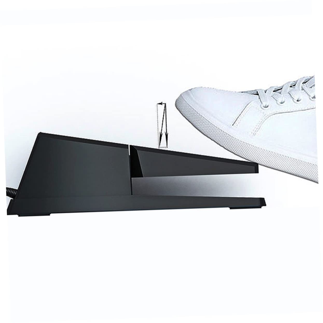 Pedale Sustain per Pianoforte Nero in Gomma e Abs, Resistente e Durevole, Accessorio per Tastiere Elettroniche e Pianoforti Digitali