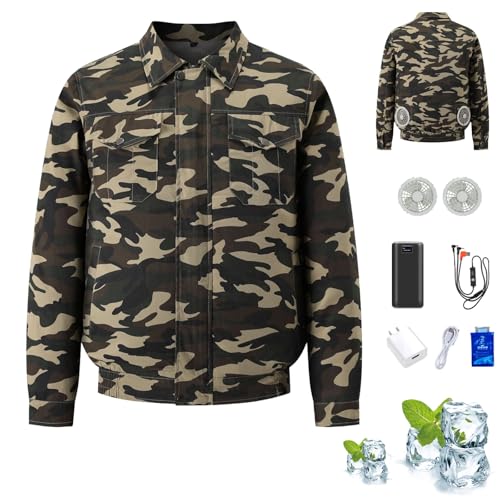 Kuchofuku Air-Conditioned Work Jacket, Kuchofuku Air Conditioned Jacket, New Jackets with Cooling Fans for Men Women