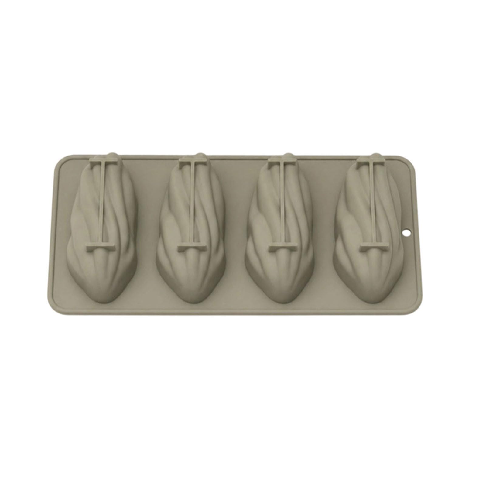 Easy Releases Pistachios Shape Silicone Baking Molds for Homemades Dessert Chiffons Cake Chocolate Soap Making Easy Releases Cake Molds
