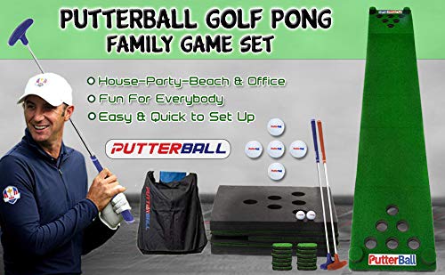 image for PutterBall Portable Putting Green Travel Carrying Bag - Comfortable Sh