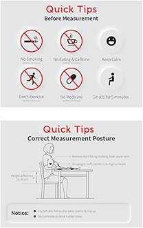 Upper Arm Blood Pressure Cuff, Blood Pressure Monitor for Kids & Adult, Small Cuff 7"-9"，Medium/Large Cuff 9"-17"，Perfect for Health Monitoring