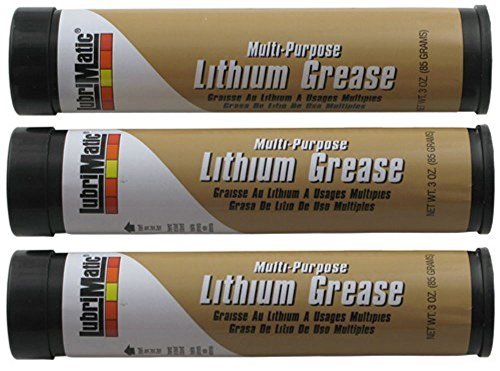 LubriMatic 11312 3 Oz Muliti-Purpose Lithium Grease 3 Pack