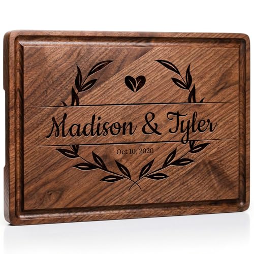 Tabla de cortar rectangular personalizada ArtPix de bambú miniatura 1