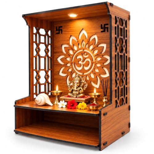 Wooden Temple 15.5x11.5x11 Inch