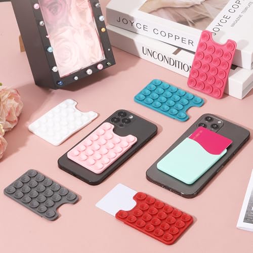 Soporte para tarjetas de teléfono con ventosa uxcell para evitar perder tarjetas 4