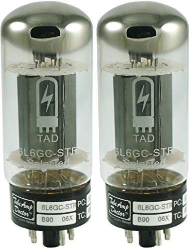 Tube Amp Doctor 6L6GC STR Premium Selected Vacuum Tube, Matched Pair
