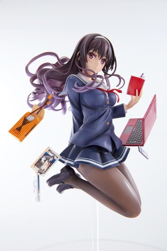 NFsgVCGJCómo criar a una Novia aburrida Flat Utaha Kasumigaoka Figura 1/7 Figura de Anime/Modelo de Personaje Pintado/Modelo de Juguete/PVC/artículo de colección de anime24cm/9.4"
