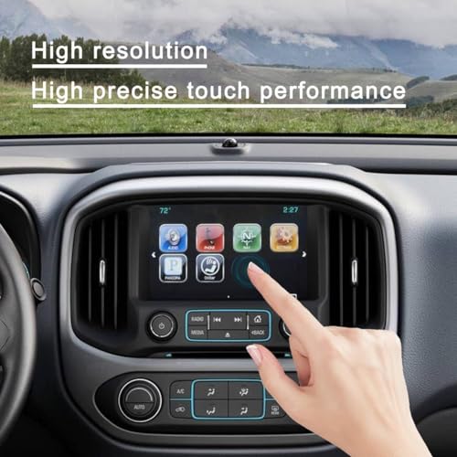 8'' 55 Pin Touch screen Radio Fit for Chevy Silverado Suburban Tahoe Colorado GMC Canyon Sierra Yukon Mylink Replace DJ080PA-01A Digitizer Touch Screen Touch Screen Without LCD