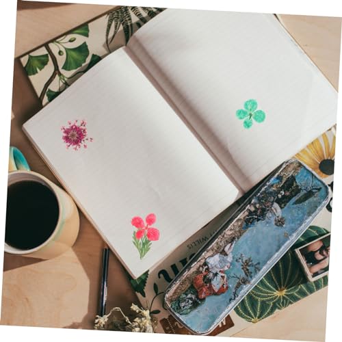 Kit de manualidades de resina epoxi con flores secas miniatura 7