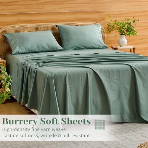 Image of Bedlifes 1000TC Egyptian Cotton Cal King Sheets, 18-24 inch Extra Deep Pocket