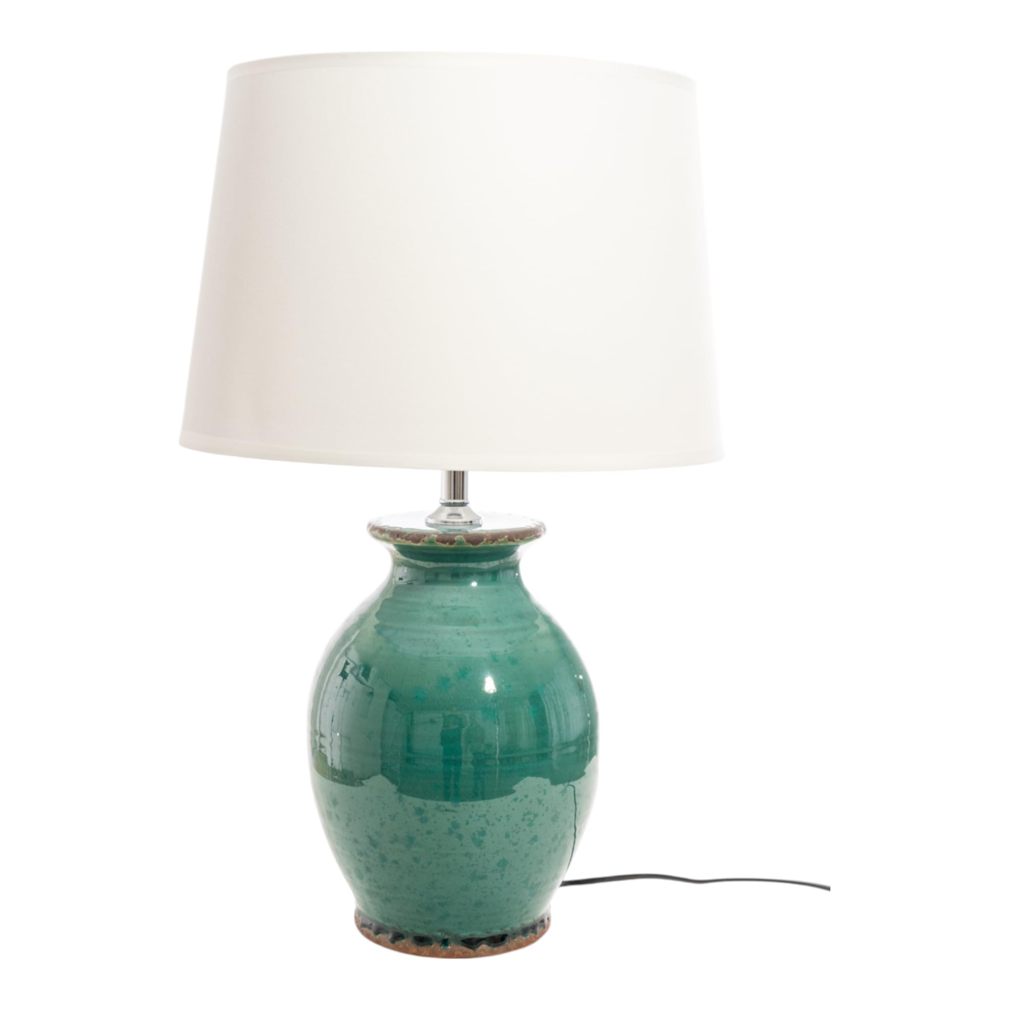 LAMPARA CERAMICA C/PANTALLA 220V/E27