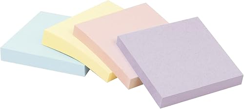 Miniatura 3 de Office Depot (R) Notas autoadhesivas, 3.0 in x 3.0 in, 100 hojas por bloc, colores surtidos, paquete de 18