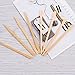 Aneco 800 Pieces Wood Wax Applicator Sticks Wax Spatulas Small Wood Spatulas Applicator for Hair Eyebrow Removal, 2 Style