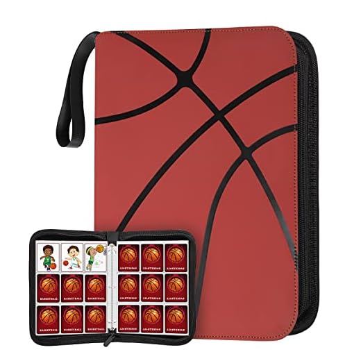 720 Pockets Basketball Card Binder Sleeves for Basketball Trading Cards, Carring Case with Basketball Card Sleeves Album Card Holder Protectors for Football Baseball Sports Card