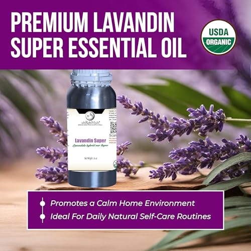 Aceite Esencial Orgánico Lavandin Super 16 Fl Oz miniatura 3