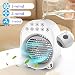 Aire Acondicionado, Mini Ventilador Humidificador, Ventilador de Escritorio Usb, Mini Enfriador de...