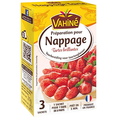 Vahiné - Nappage Pour Tarte 21G - Lot De 5 - Vendu Par Lot - Livraison Gratuite En France
