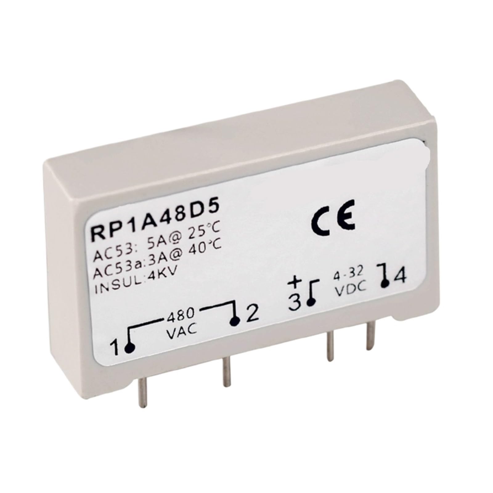 Relais à semi-conducteurs haute tension 480VAC isolation et précision - 7