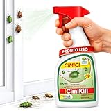 Albagarden - Insetticida Cimici - Rapida Azione - Protezione Prolungata fino a 3 Settimane - Spray Repellente Cimici - Veleno Per Insetti Per Giardino E Casa - 500 ml