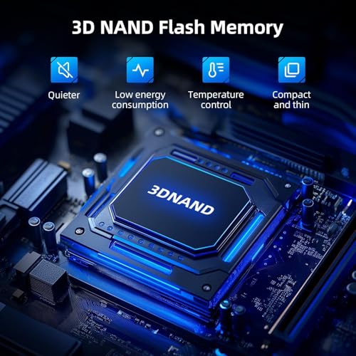 SAN ZANG MASTER SSD 1TB SATA3.0 2.5インチ 3D NAND 内蔵SSD 最大読込 500MB/s の商品画像 2