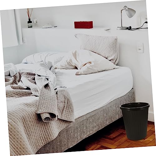 Tapa para basura de plástico con diseño madera SOLUSTRE miniatura 4