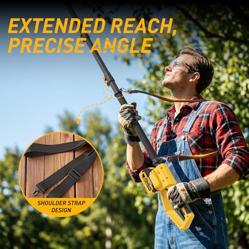 ZEGJAW 4-IN-1 Cordless Pole Saw