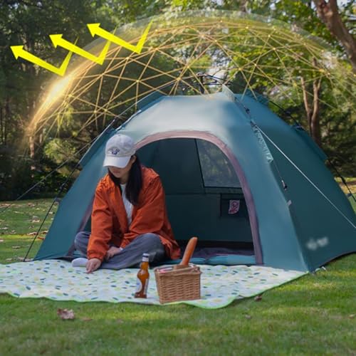 Carpa portátil multifuncional para camping 1-2 personas miniatura 4