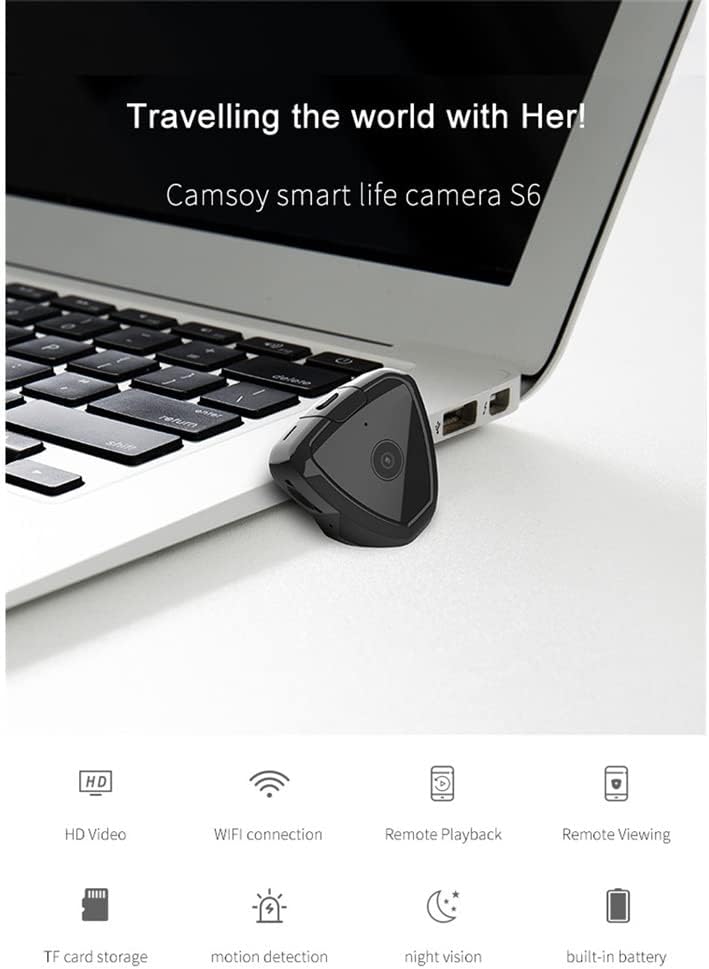 Mini IP Camera Home Security 1080P Network Cam Surveillance Night Vision Baby Monitor Motion Alarm Camcord