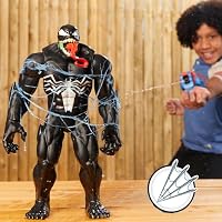 Spider-Man Marvel Real Webs Super Web-Blaster, 2-in-1 Blaster, Rollenspielzeug, Kostüm, Spielzeug, Rot und Blau – Ansicht 5