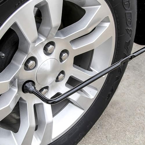 Image of Premium Spare Tire Lug Wrench Tool Replacement Kit Carbon Steel Compatible For 1998-2011 Ford Ranger 2001-2002 Ford Explorer 2001-2005 Ford Sport Trac