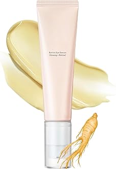Revive Eye Serum: Ginseng + Retinal, Korean Eye Cream for Dark Circles and Puffy Eyes, Anti Wrinkle Eye Cream, Anti Aging Eye Bags Remover Revive Eye Creams for All Skin Types