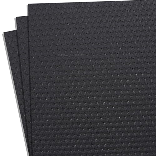 HOLSTEX Thermoform Sheet - (Basketweave Texture) - (.080 Thickness) - (12in x 24in Sheet) - (Storm Gray) - (3 Sheets) - for Holster Making, DIY Cosplay, Airsoft Armor