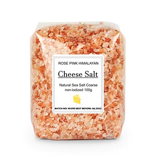 Grove kaas maken zout 100g - groot grof zout vrij van ADDITIVES-Himalaya -niet gejodiseerd - Afbeelding 4
