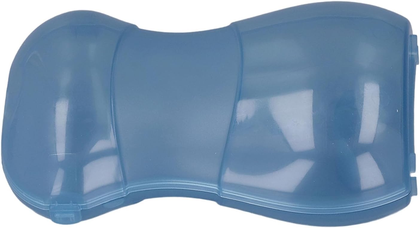 Universal Multipurpose Design Baby Squeeze Proof Holder for Juice Box, Leakproof Self Feeding Food Pouch Holder with Versatile Design (Blue)