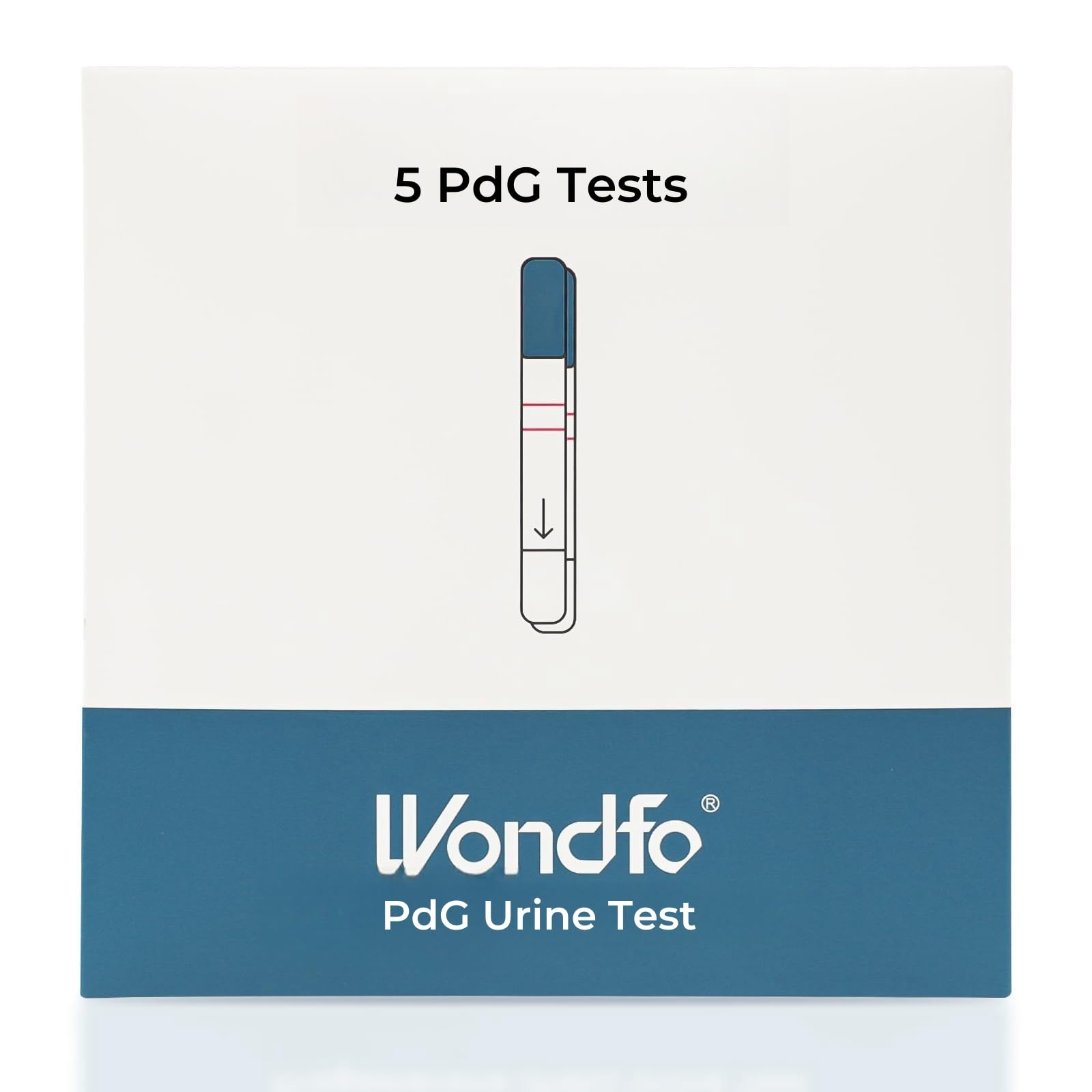 Wondfo PdG Urine Test- 5 Tests to Track Ovulation at Home for Women