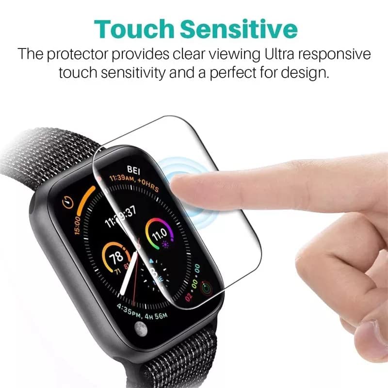 Image of Smartwatch Screen protector /screen guard compatible for noise pro 6 smartwatch (1.85 inch) /Anti scratch /clear & anti-shock (pack of 3)