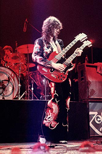 Music Bands Jimmy Page 24x36 inch rolled poster