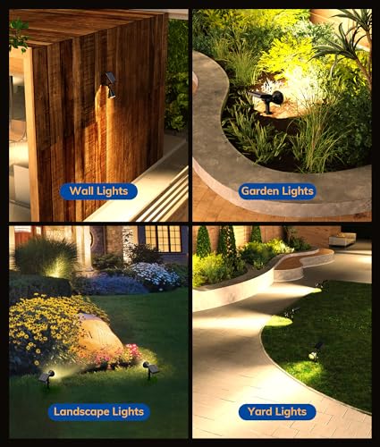 Nbkls WARMTY002YDD Solar Spot Lights For Outside, 27 Led Outdoor Solar Lights For Yard thumb #6
