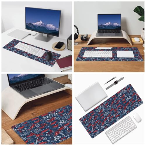 Tapis de souris de jeu antidérapant et imperméable XXL - 7