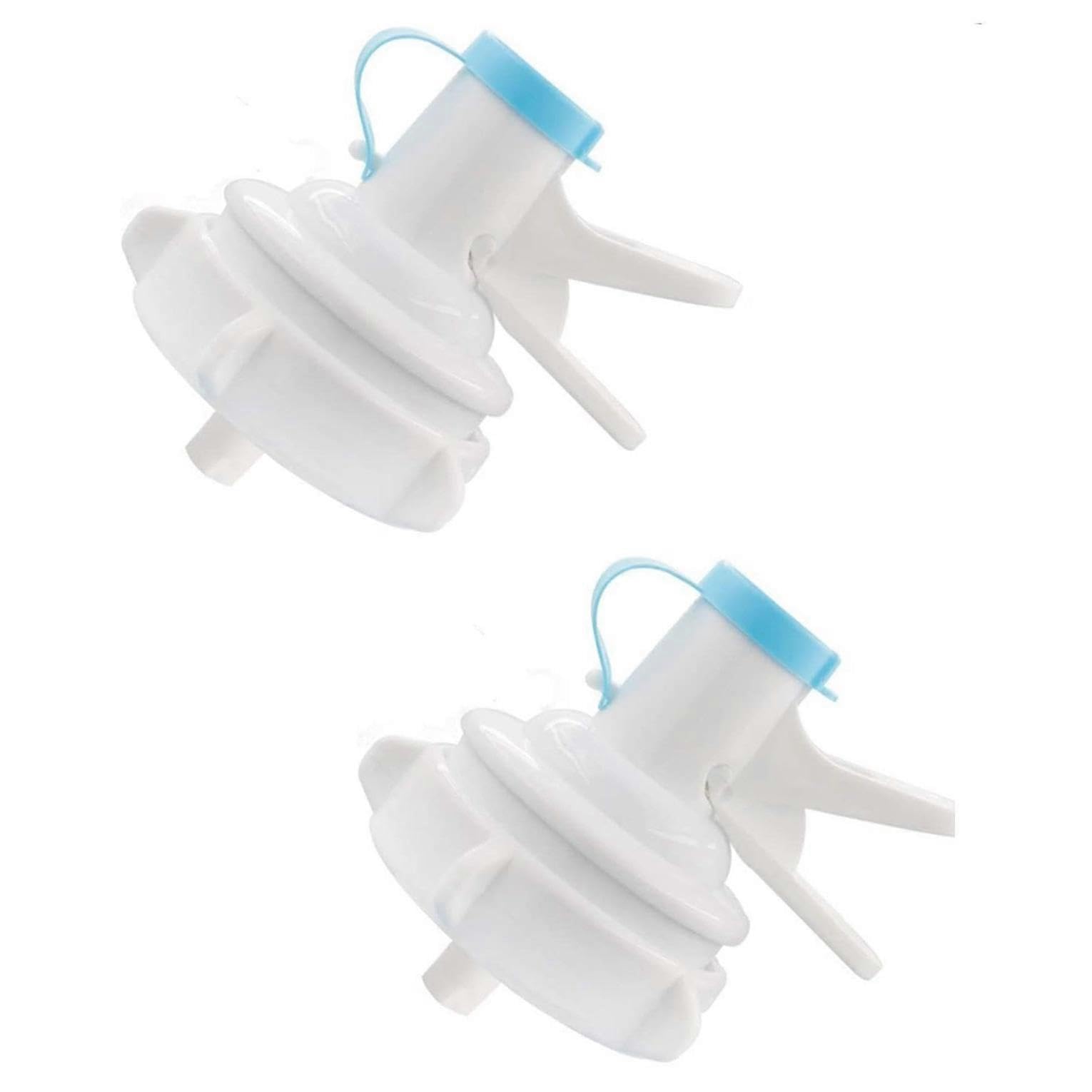 JOYHAPPST 2 Pack Water Dispenser Valve, Water Jug Dispenser Valve Water Jug Cap Bottle Spout Reusable Plastic
