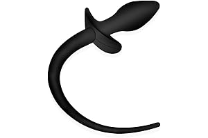 YiFeng Buttplug Big Silicone Anal Plug with Dog Puppy Tails