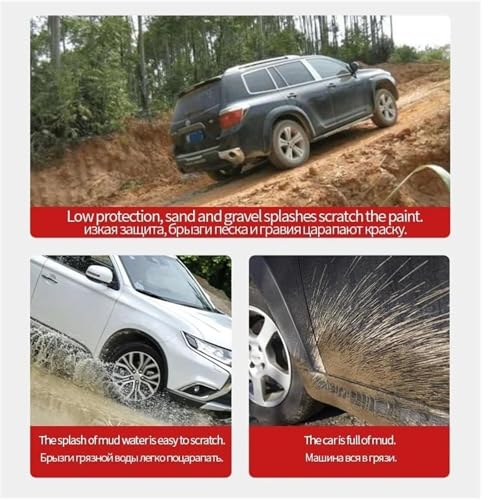 Bavette boue pour Explorer : protection robuste avant et arrière